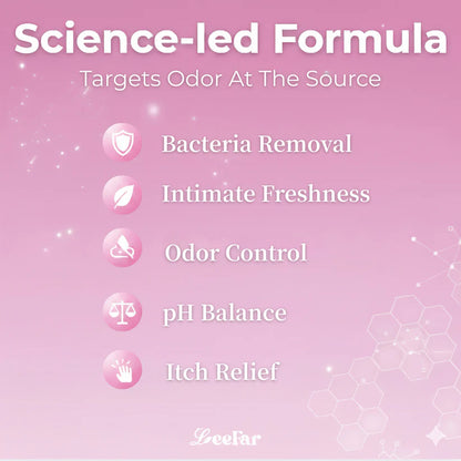 LeeFar Women’s pH Balance Intimate Spray – Odor Control & Itch Relief